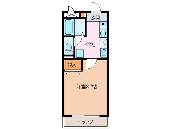 グランシャリオの物件間取画像